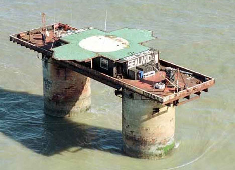 The Infamous Micronation of Sealand Close Up