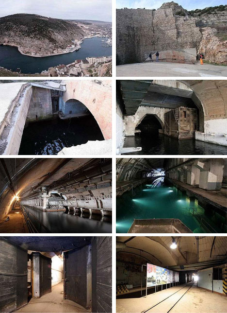 Abandoned Russian Underground Submarine Base