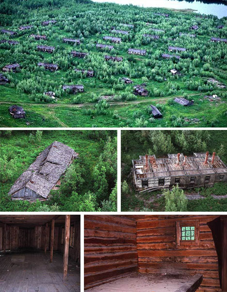Russian Gulag Abandoned Historical Buildings