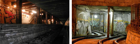 Abandoned Paris Metro Subway Stations
