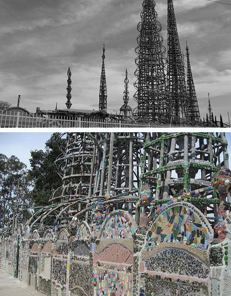Web Towers Los Angeles Art Installation