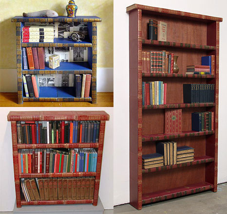 Bookcases Made of Books