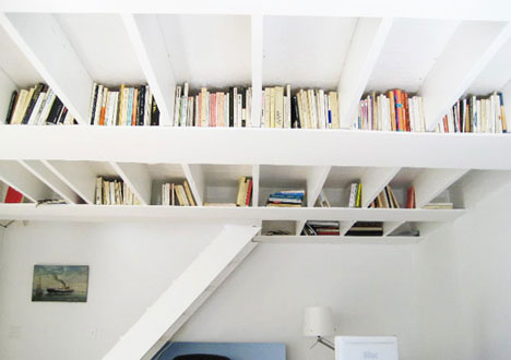Rafter Bookshelves