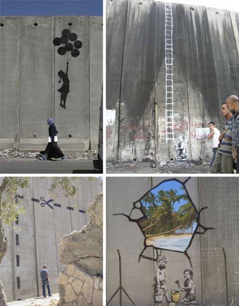 Mapping Banksy s Street Art Locations Around The World Urbanist