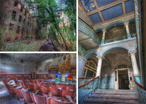 Beautiful HDR pictures bring dead places and long disused spaces powerfully