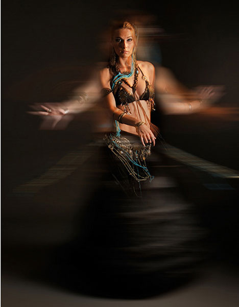 motion blur photography dancer