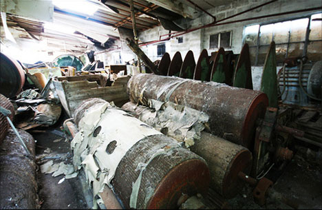 abandoned jute mill angus