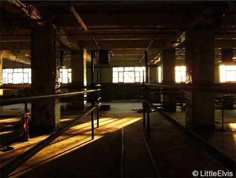 abandoned millenium mills london