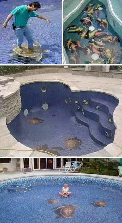 3D Swimming Pool Tile Art | Urbanist