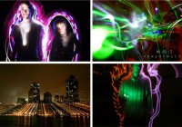 
Light graffiti is uniquely ephemeral and inextricably intertwined with the art of photography, sometimes even invisible to the naked eye and apparent only when captured on film. It is impermanent and its manifestations range from comical to sublime. The work of these twenty light graffiti artists spans the spectrum from humorously playful to deeply moving [...]