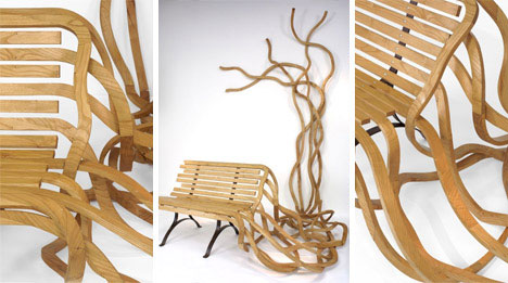 artistic-wooden-bench-design