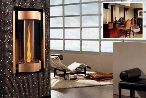 30 Funky Modern Wood, Metal & Glass Fireplace Designs  Urbanist
