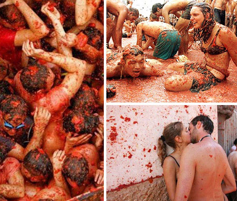 La Tomatina Festival In Pictures My XXX Hot Girl