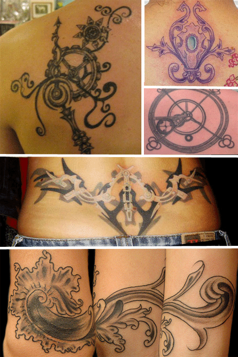 Cogs and Ink Steampunk Tattoo