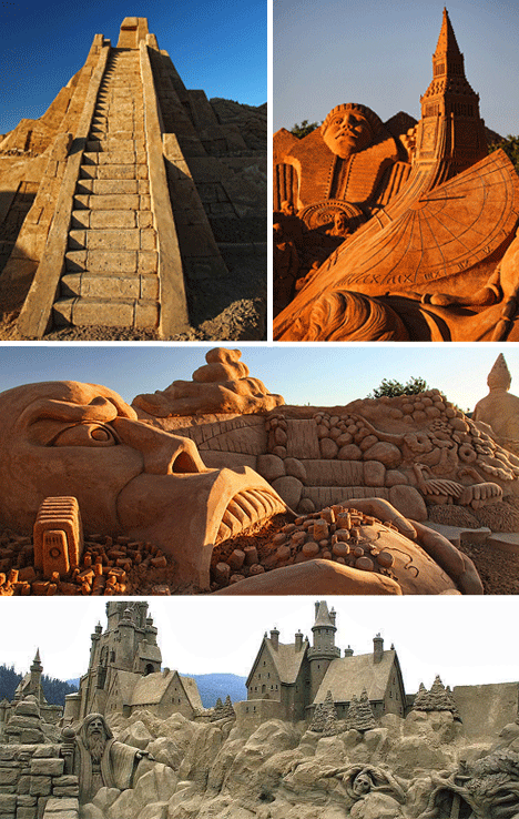 Giant Sand Sculptures 7 Karya Dari Pasir Yang Menakjubkan