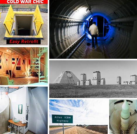 missile silo nuclear homes decommissioned underground silos housing family life old abandoned cold war houses steve architecture into factoids places