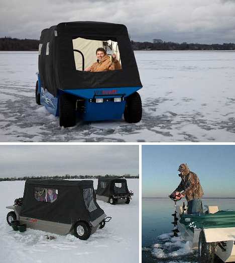 What are some top-rated ice fishing shelters?