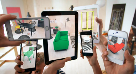 Virtual Interior Design: Augmented Reality IKEA 2014 Catalog ...