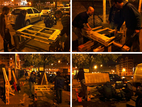 guerrilla street furniture build