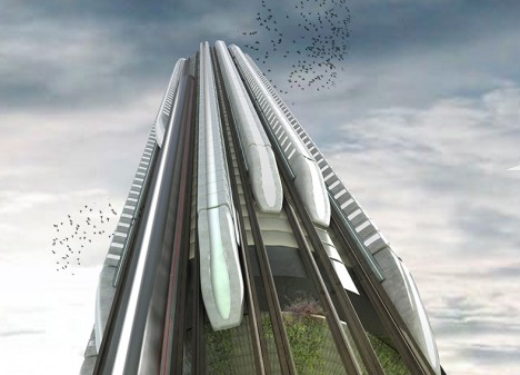 evolo vertical transit hub