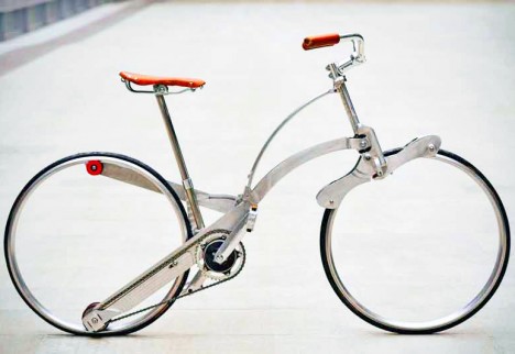 folding bicycle prototype design