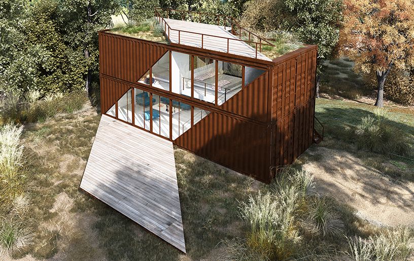 Containertecture: Shipping Crate-Based Buildings by LOT-EK ...