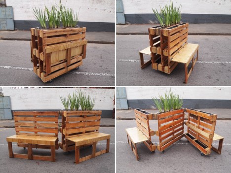 Pallet Benches 4