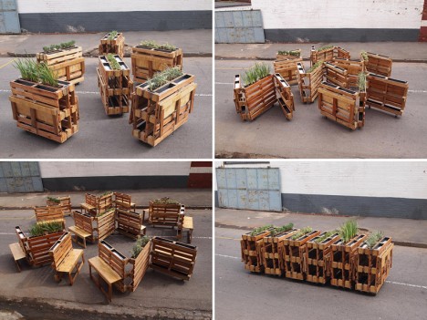 Pallet Benches 5