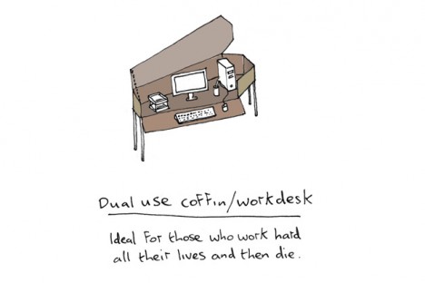 duel use coffin workstation