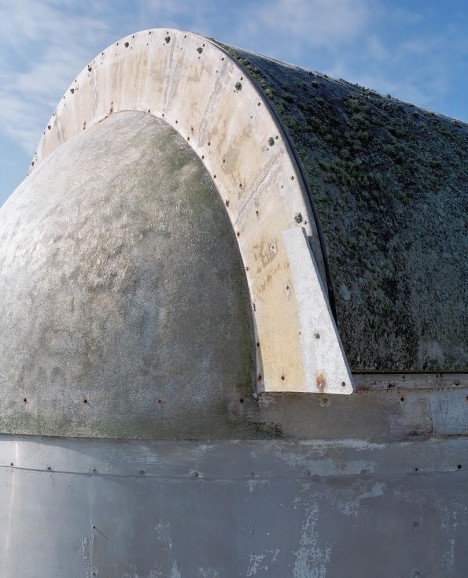 abandoned observatory dome exterior