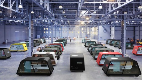 modular office warehouse cars