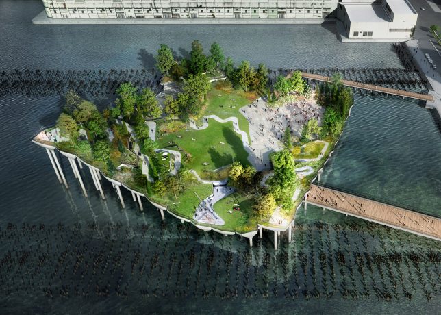 nyc floating park