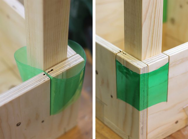 Junk Joinery: Heated Plastic Scraps Connect Notched Wooden ...