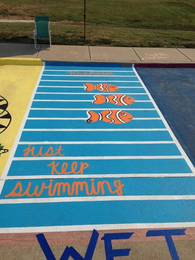 My Space: 15 Creatively Painted High School Parking Spots | Urbanist