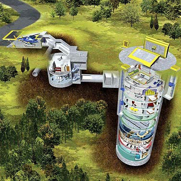 missile silos silo underground