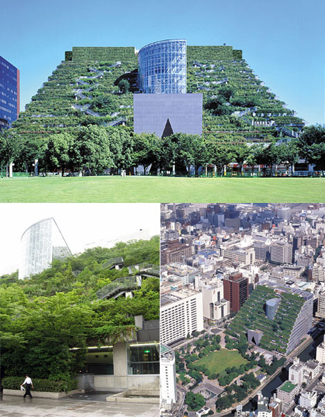 Japanese Contemporary Green Roof