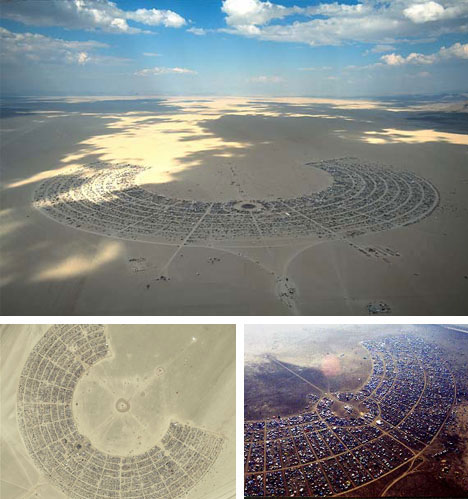 Burning Man Aerial Photos