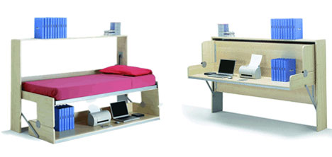 Transforming Bed Desk