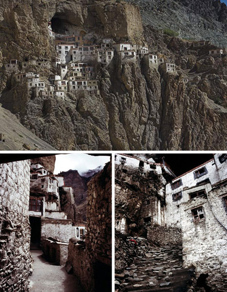 precarious cliffside monastery phuktal