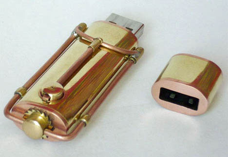 steampunk flash drive