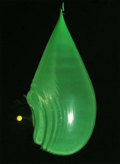 hannoc high speed photography water balloon