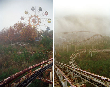 abandoned japanese theme park