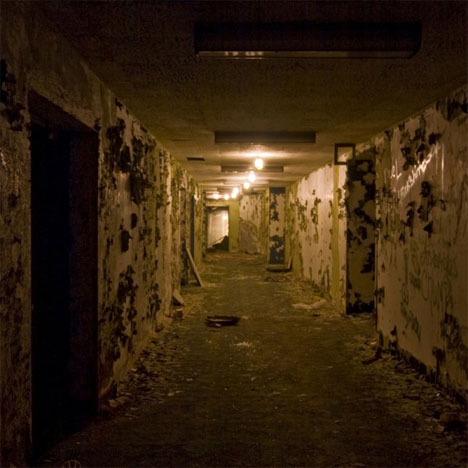 abandoned sterling hotel hallway