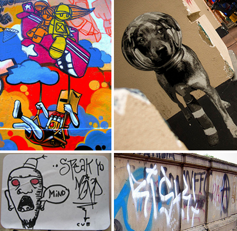 Graffiti Types and Styles