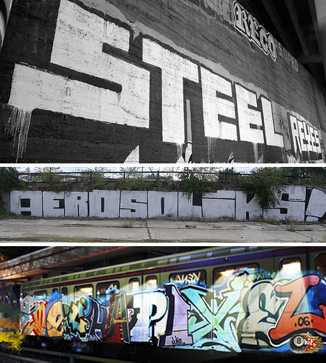 blockbuster graffiti