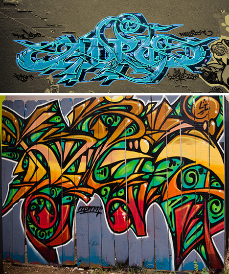 easy cool graffiti letters alphabet