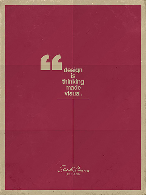 communication design poster