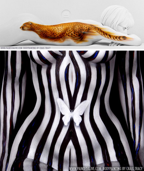 craig tracy body painting 4