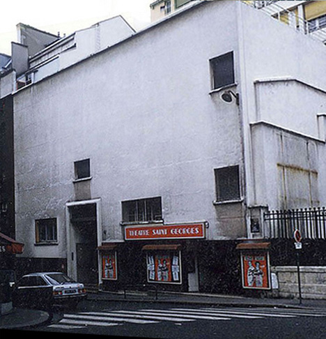 theatre saint georges wall mural paris dominique antony