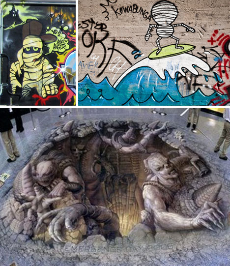 38 Graffiti Monsters That Go Beyond Halloween Horror